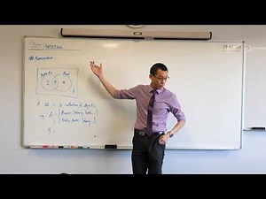 Set Notation (1 of 3: Intersection, union, size)