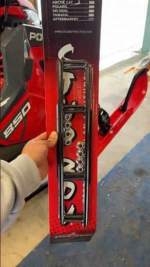 Went with Stud Boy 7.5” carbides to pair up with the 144 studs on my Polaris 850 Indy