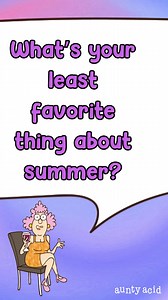 Sticky thighs 😩 | Aunty Acid