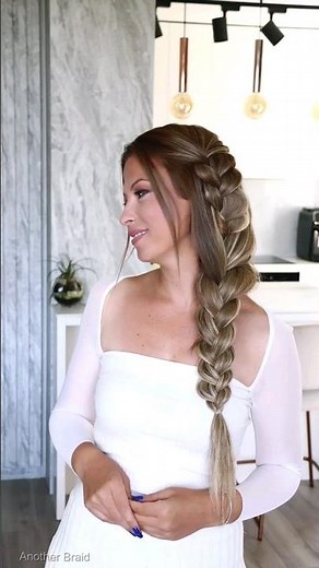 Fake a French braid with this HACK #hairstyles #plait #braids