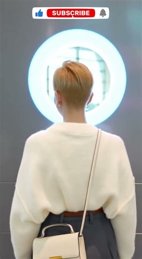 Is This Real? 😱 Dubai's Newest AI Color Pod Changes Hair in 3 Seconds! #dubai #ai #BeautyHacks