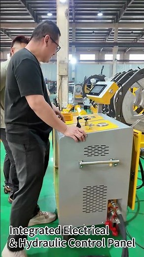 1200mm HDPE Pipe Butt Fusion Welding Machine in Operation | WP1200A