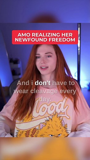 Amouranth realizing her newfound freedom #amouranth #twitch