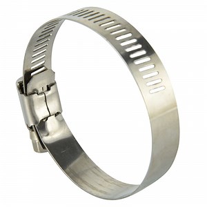 [Hot Item] Stainless Steel Durable Tube Fittings Hose Clip Clamp for Rubber and Plastic