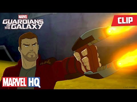 Guardians of the Galaxy vs. Venom Symbiotes 😱 | Guardians of the Galaxy | ‪@MarvelHQ‬