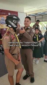 HELMET HEROES set new GUINNESS WORLD RECORD