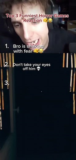 Top 3 Funniest Horror Game Reactions 😂 | Scary Games That Made Me Laugh!