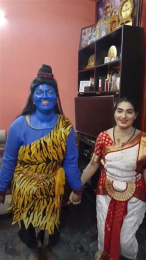 shiva parvathi transition ❤️#Om namah shivaya#s family kitchen #jaitulunad S FAMILY KITCHEN &VLOG 🥰