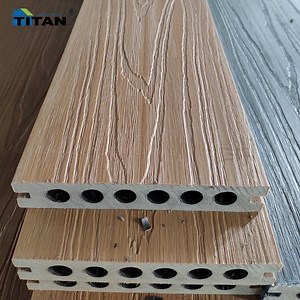 [Hot Item] 3D Solid WPC Co Extrusion Decking Terrace WPC Decking Floor Outdoor for Swimming Pool