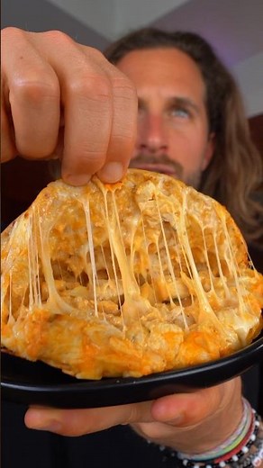 High Protein Buffalo Chicken Chalupas (only 247 calories)