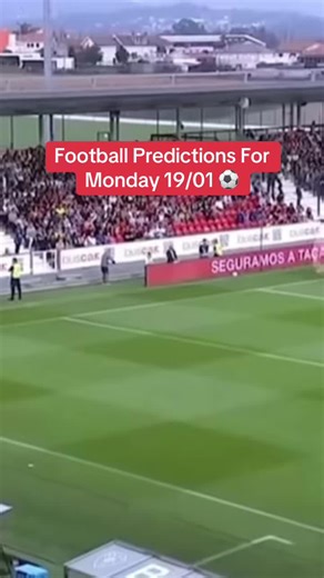 Football Predictions For Monday 19/01 ⚽️ #football #footballpredictions #footballtiktok #footbal