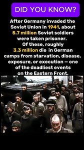 322K views · 1.7K reactions | Germany Captured 5.7 Million Soviet Soldiers in 1941 #history #war #ww2 #shorts Watch more on YouTube  https://www.youtube.com/@TheDeclassifiedArchives | Declassified Archives | Facebook