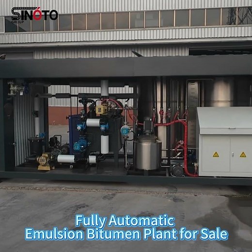 SINOTO Emulsion Bitumen Plant