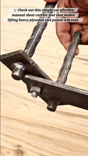 How to Use a Manual Sheet & Plywood Carrier Tool