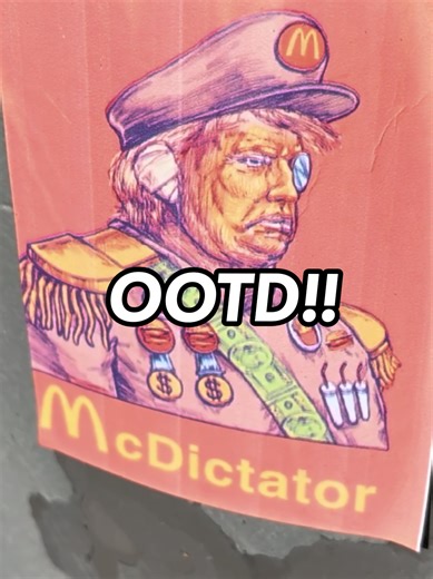 🙈 Nothing to see here, just some stickers I found - that's all. Though I must say they do look pretty life-like. 🍊 💬 Which of these looks do you think will best encompass his talking points tonight? Lmk in the comments! 👇 🤥 I'm not even going to try to guess at what kind of nonsense he's gonna spew. 🤮 He never ceases to amaze. ⁉️ OOH ALSO who's watching the People's State of the Union tonight on the National Mall?? Should I go? 👀 💌 Please keep sending me pictures or videos of protest art