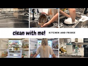 Kitchen Clean With Me | Speed Cleaning Motivation