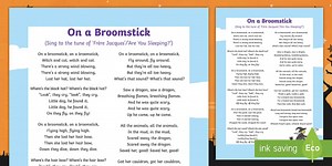 On a Broomstick Song