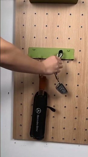 Pegboard Hacks for Home Organization 🏠 #PegboardHacks #HomeDIY #StorageTips