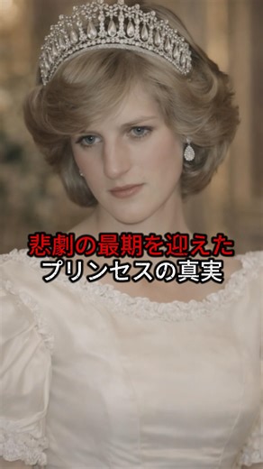 悲劇の最後を迎えたプリンセス。#歴史 #ダイアナ