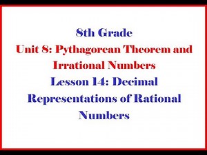 8 8 14 Mathematics Grade 8 Unit 8 Lesson 14 Morgan