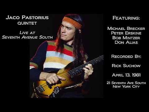 Jaco Pastorius Quintet "Invitation" Michael Brecker, Peter Erskine live '81
