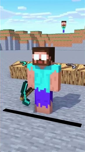 HELP Herobrine Earthbending ||minecraft gaming #gaming #shorts