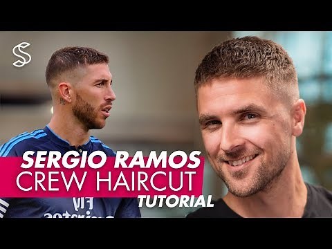 Sergio Ramos Haircut & Style | Crew Cut for Men Hair