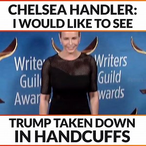 1.6M views · 2K reactions | Comedian Chelsea Handler says she dreams of a day when Trump is removed from office in handcuffs. Do you feel the same way? Download the Opposing Views app for more: smarturl.it/MoreOpposingViews | Opposing Views | Facebook