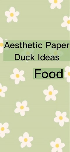 #paperduck #duck#tiktok #food#ideas#aesthetic#papercraft#paper#aestheticpaper#aestheticpaperduck