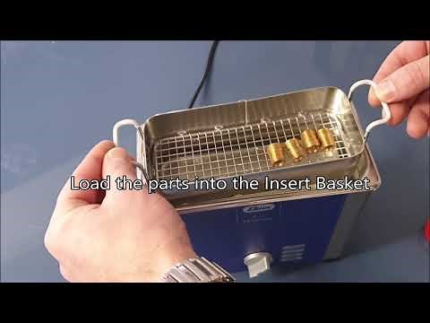 Elmasonic S10 Ultrasonic Cleaner Brass Cleaning AUS NZL