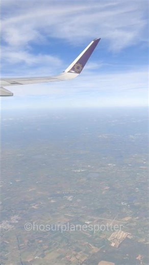 Air India (ex-Vistara) A320 Wing View✈️| Mid-Air Spot! #aviation #plane #airindia #a320 #shorts