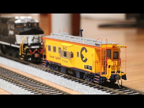 Tangent HO Scale Chessie Caboose Unboxing