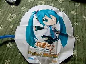 Miku Hatsune bop bag inflation