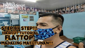 18K views · 370 reactions | FLAT TOP HAIRCUT TUTORIAL FULL VIDEO IN MY YOUTUBE CHANNEL https://www.youtube.com/watch?v=1wkDZ9tXFco&t=397s https://www.youtube.com/watch?v=1wkDZ9tXFco&t=397s https://www.youtube.com/watch?v=1wkDZ9tXFco&t=397s | Jojo's Barber Shop | Facebook