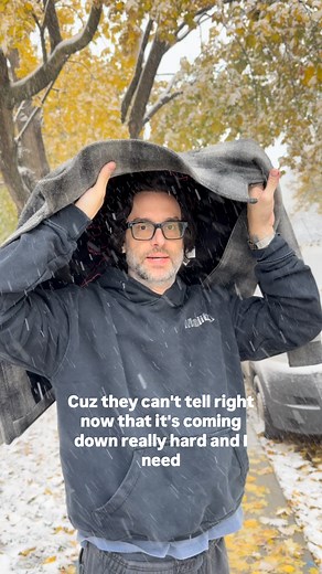 155K views · 806 reactions | Snow storm! Wow! Show tonight in Hamilton! #snowstorm | Chris D'Elia | Facebook