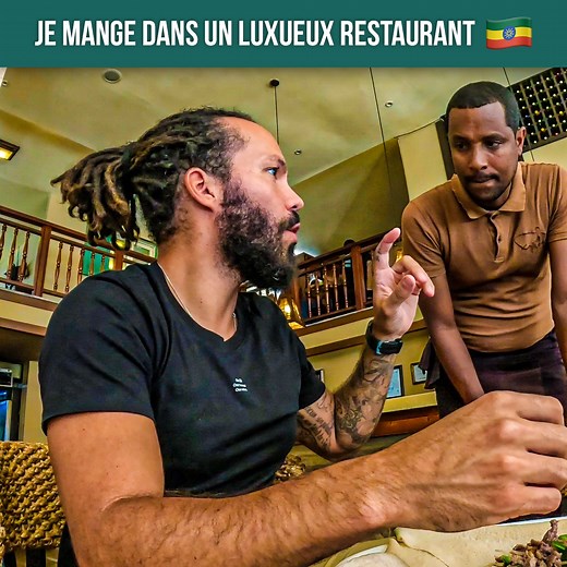 Je mange dans un LUXUEUX restaurant 🍽️, Addis Abeba 🇪🇹 | Voyage sans limite