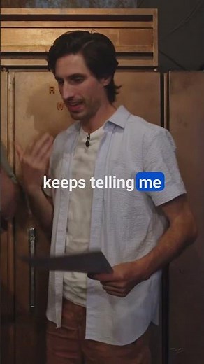 The boys are fixing each other's microphones in #BloodOnTheClocktower