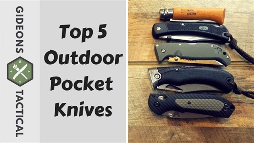 Top 5 outdoor pocket knives explained and compared