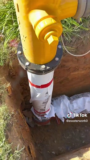 Installing 8” C900 Pipe and Fire Hydrant with Gate Valve