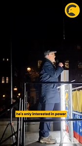 Jeremy Corbyn at the Hands Off protest. | The Canary