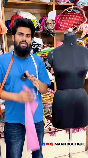 1.1M views · 23K reactions | Armhole sleeves me jhole problem tips and tricks #imaanboutique #cutting #stitching #sewing #reels #reelsinstagram #instagram #instagood #trending #trendingreels #song #fashion contact number 8427257425 | Waseem Khan | Facebook