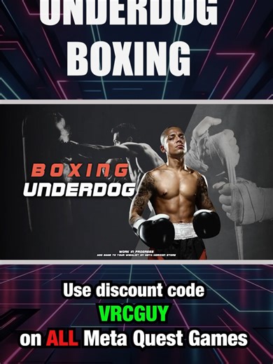 Experience Authentic VR Boxing with Underdog Boxing
