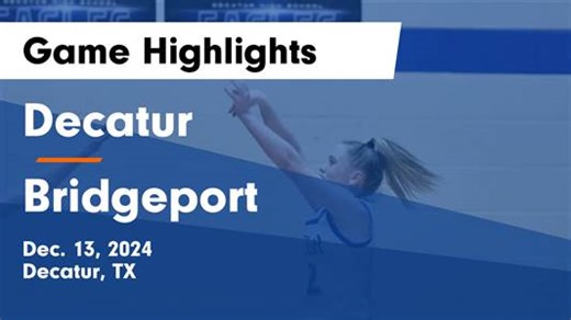Basketball Recap: Decatur Beats Bridgeport for Their Seventh Straight Win