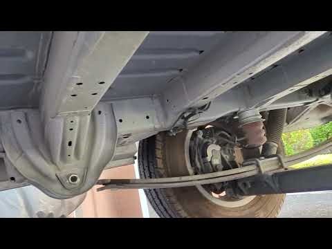 Undercarriage 2025 Ram ProMaster 159 inch, non extended wheelbase