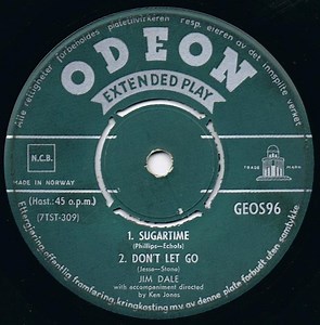 Jim Dale - Sugartime