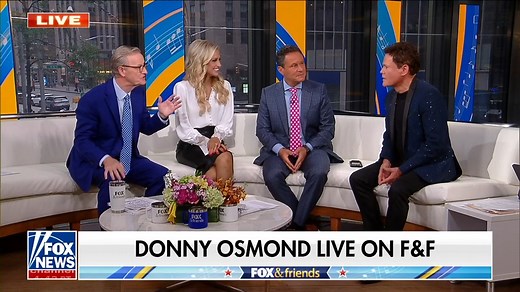 Donny Osmond joins FOX & Friends for the All-American Summer Concert Series! | Fox & Friends