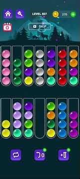Ball Sort Master Level 507 #ballsortmaster #ballsortmastersolution #puzzlegame #gaming #games