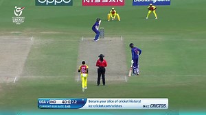 26M views · 166K reactions | Watch all the wickets that fell in the India v Uganda clash ☝️ #INDvUGA | #U19CWC | ICC - International Cricket Council | Facebook