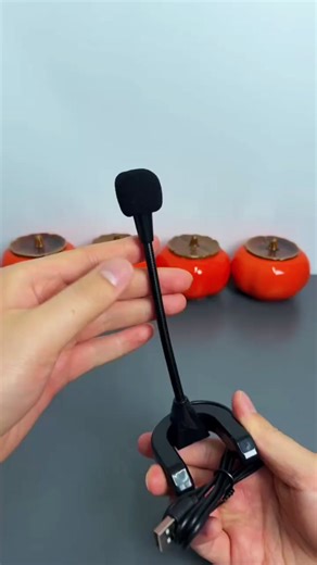 USB Mini Flexible Tube Neck Microphone for PC