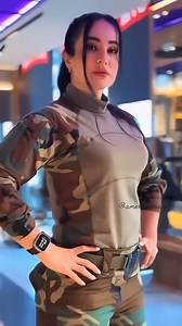 Beautiful Army GYM Girl US #armygirl #strong #army #short #female #pilotlife #pilot #femalepilot #reelfb #shorts | Fighter USA